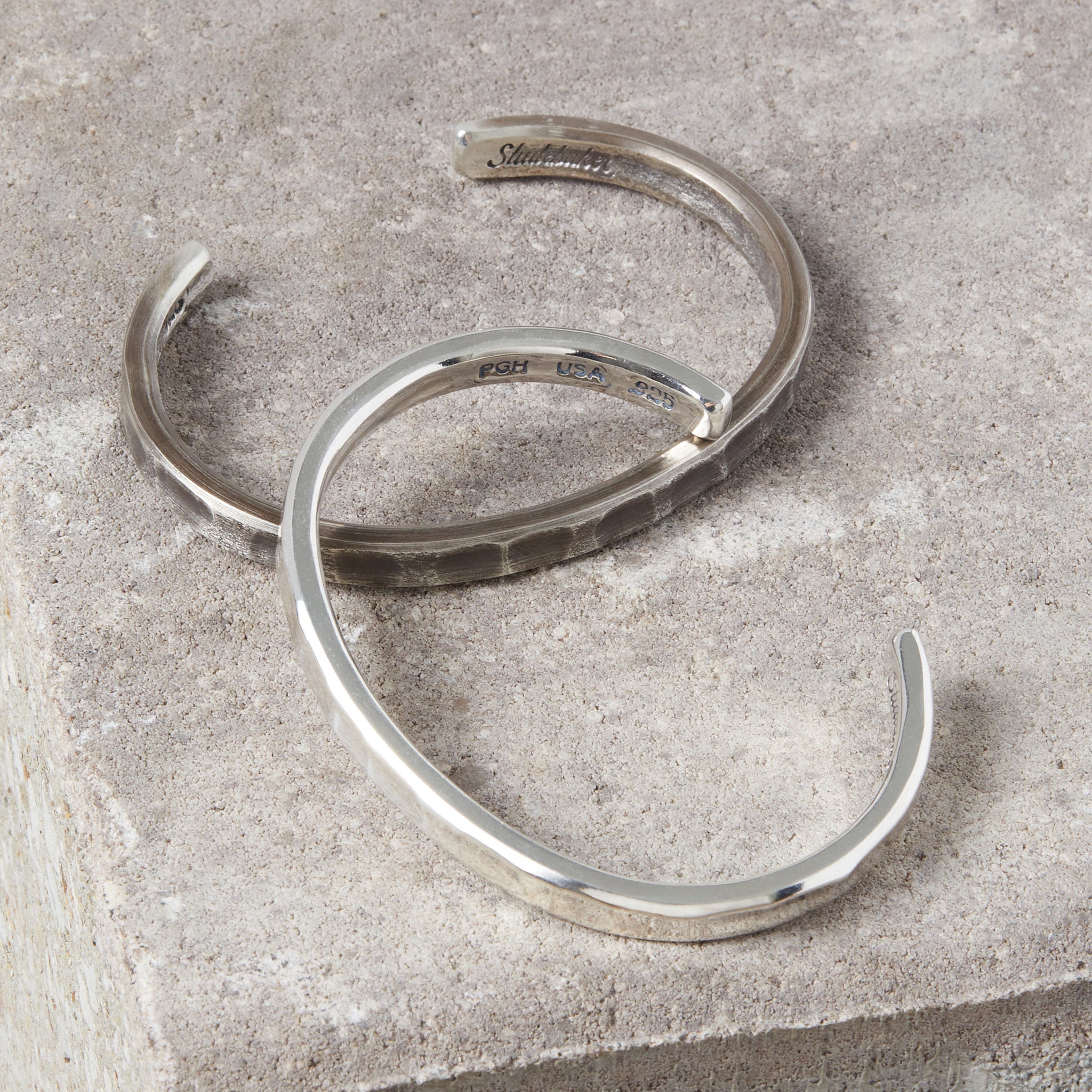Sterling Cuffs – Studebaker Metals
