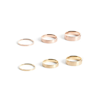 Solid Gold Classic Band Ring - Rings
