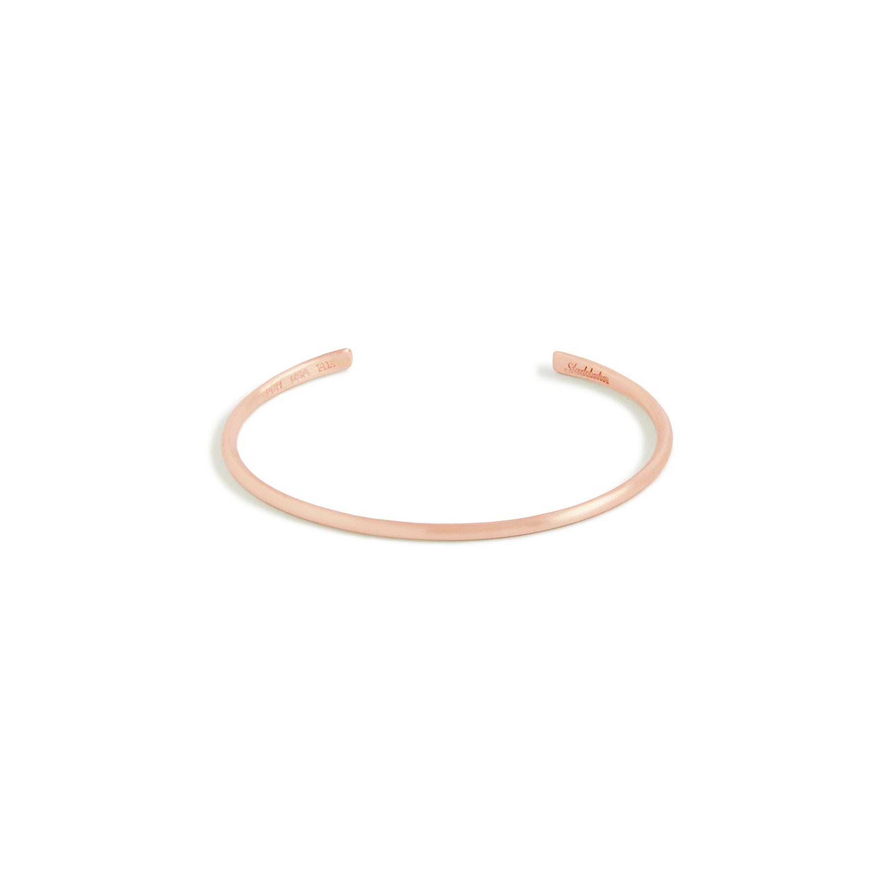 Fineline Champion Cuff in Solid Gold – Studebaker Metals