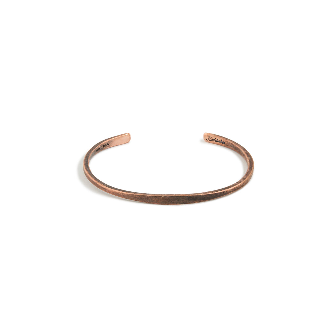 アクセサリー STUDEBAKER LS Hawk Cuff Work Patina Classic Cuff | Work Patina | Studebaker Metals – Manready
