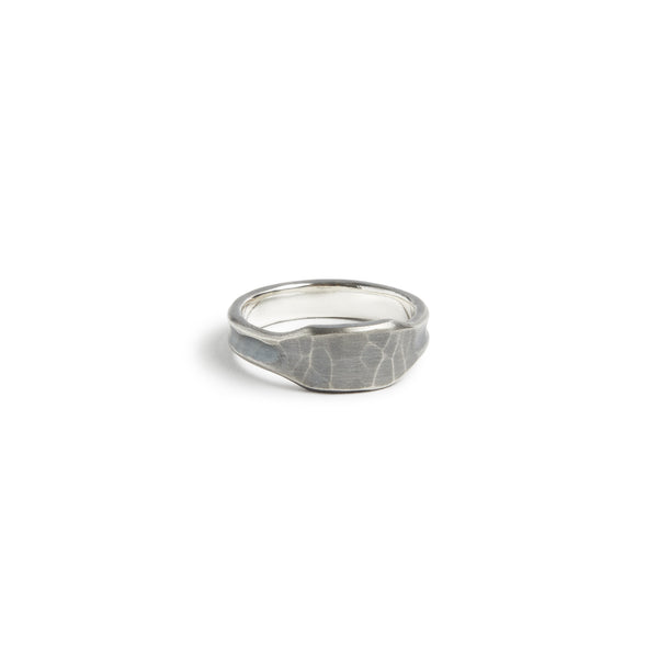 TENDERLOIN ID RING SILVER-