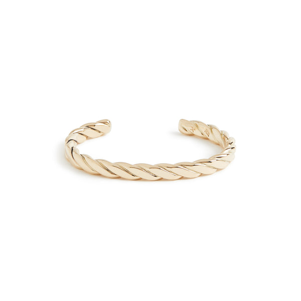Heavyweight Plait Cuff in Solid Gold – Studebaker Metals