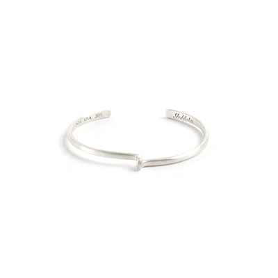Avanti Cuff - Small / Sterling Silver / Brushed - Cuffs / 