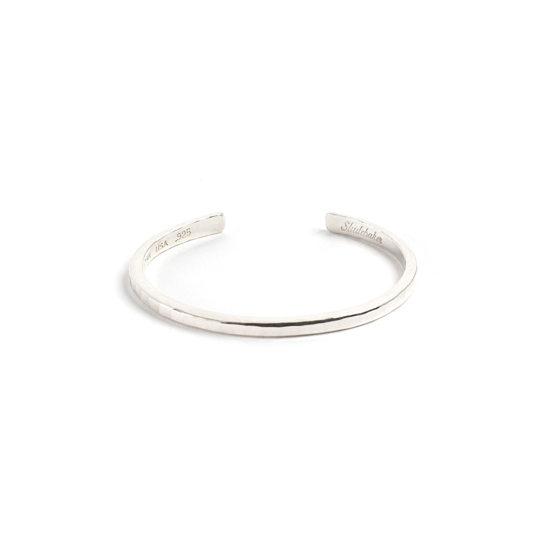 STUDEBAKER LS Classic Cuff シルバー925 M Classic Cuff in Sterling Silver – Studebaker Metals