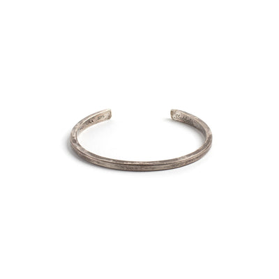 Classic Cuff - Small / Sterling Silver / Work Patina - Cuffs