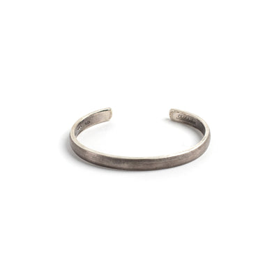 Lodge Cuff - Small / Sterling Silver / Work Patina - Cuffs /