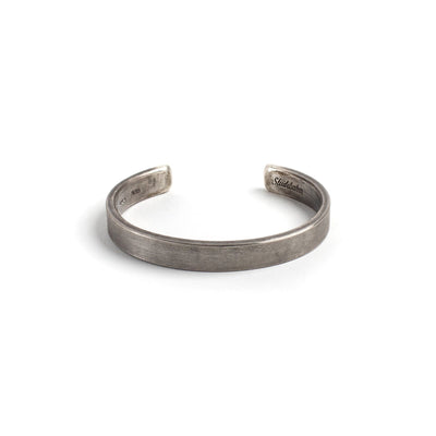 Thompson Cuff - Small / Sterling Silver / Work Patina - 